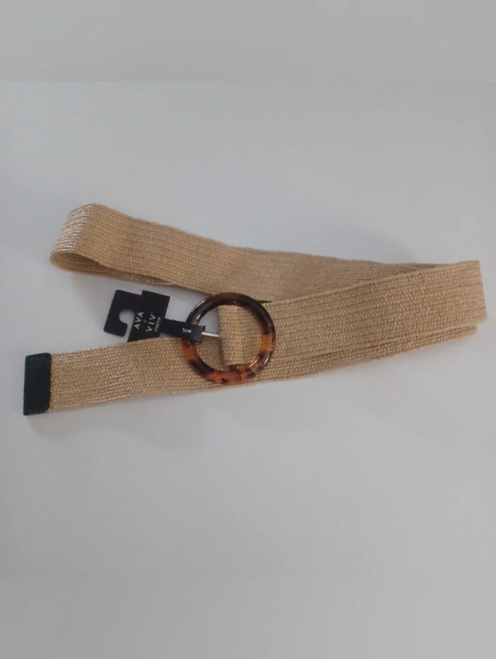 Ava & Viv Woven Stretch Belt Sz 3X